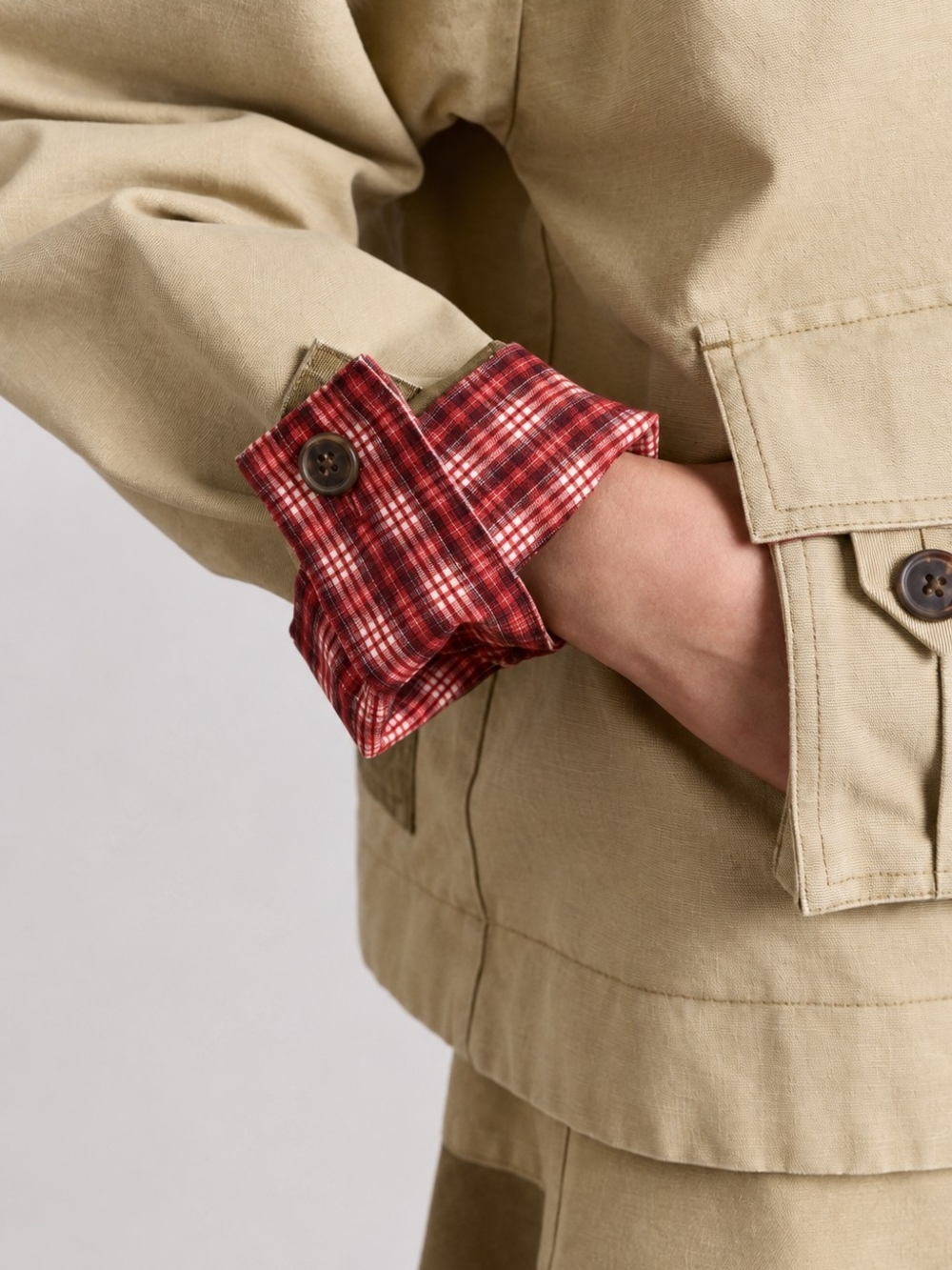 Damson Madder Marcelle Reversible Barn Jacket - Picture 6 of 6